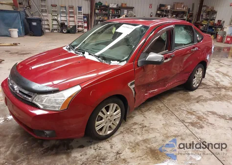 2009 Ford Focus Sel из США, поврежденный, VIN 1FAHP37N29W200542